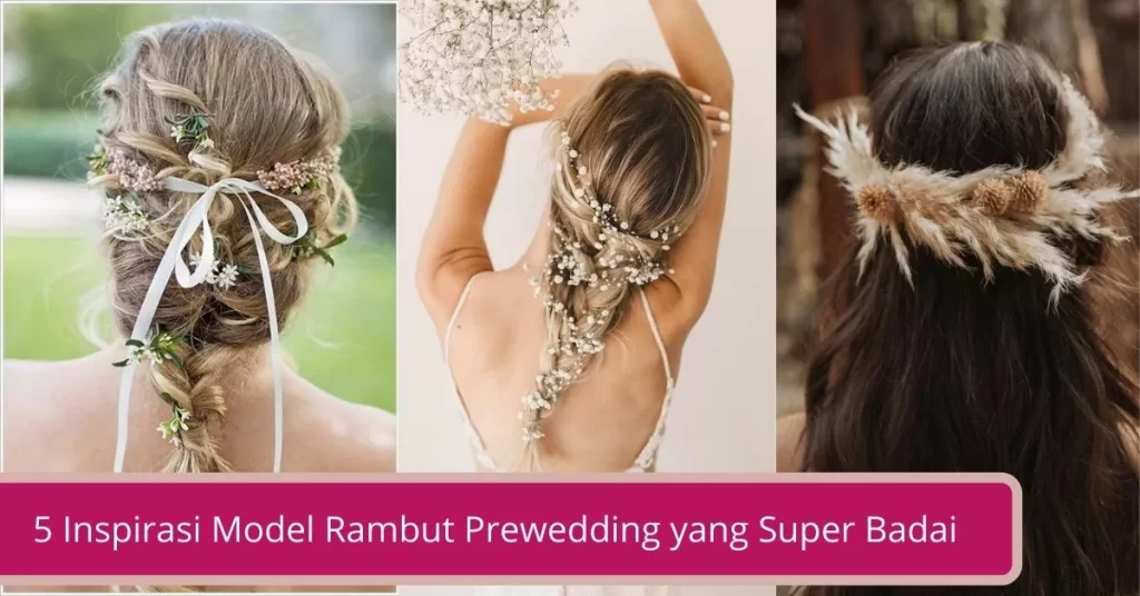 Gambar Model Rambut Prewedding