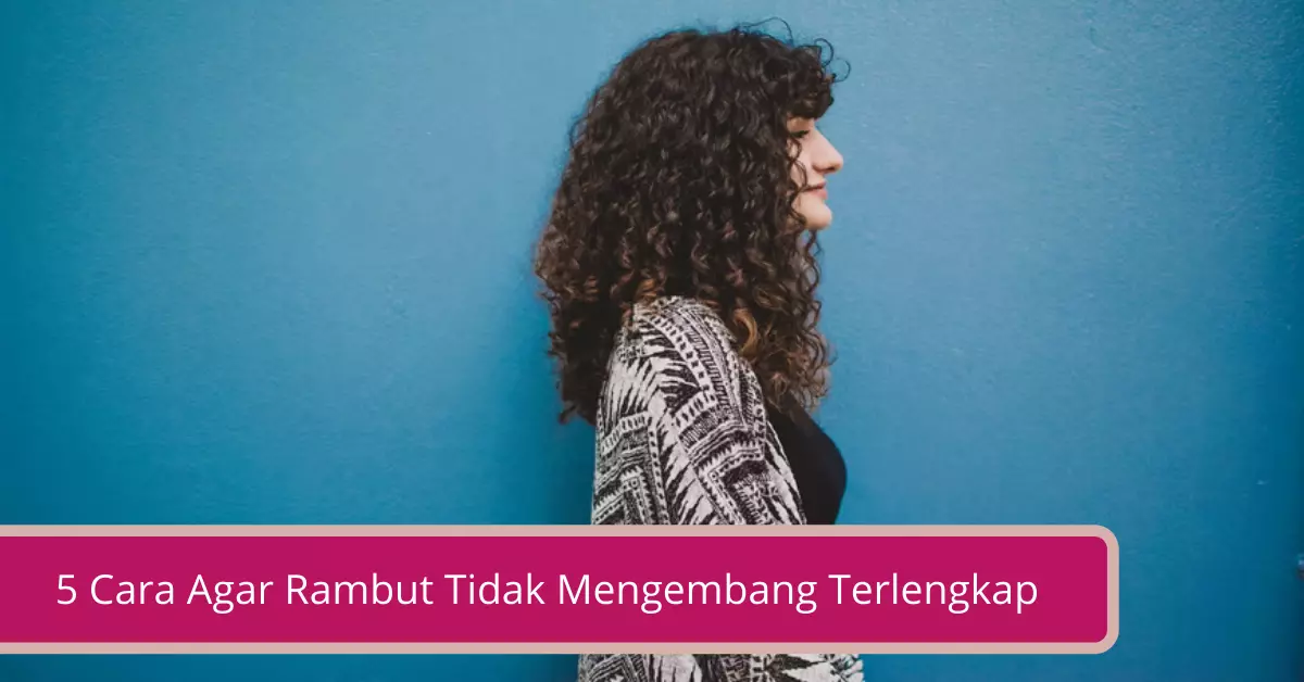 5 Cara Agar Rambut Tidak Mengembang Terlengkap