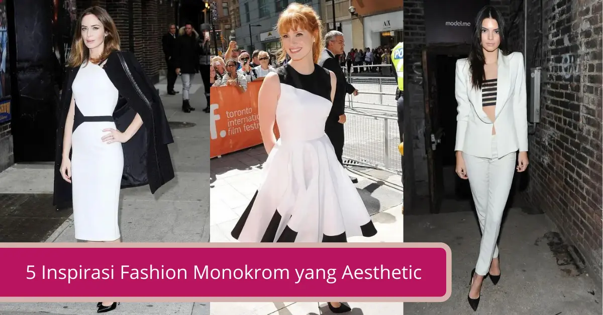 Gambar 5 Inspirasi Fashion Monokrom yang Aesthetic