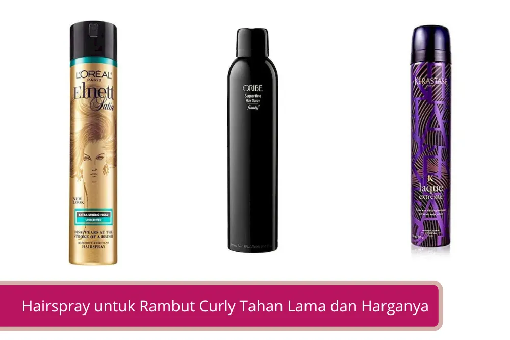 Gambar Review 11 Hairspray untuk Rambut Curly Tahan Lama dan Harganya