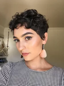 Pixie curly