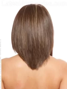 Brown V Shape Hair