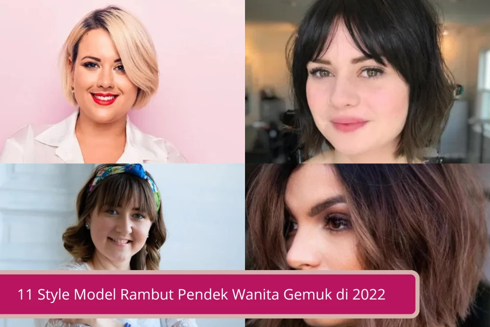 Gambar 11 Style Model Rambut Pendek Wanita Gemuk di 2022