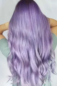 Lavender Warna Rambut yang Bagus