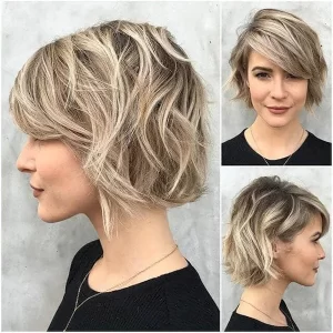 Confusing But Cute Hairstyle For Girls Short Bob