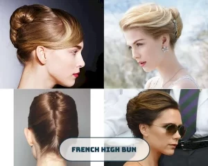 French Hair Bun Party Hairstyle