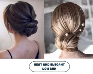 Neat Bun Party Hairstyle