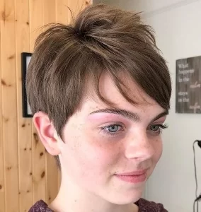 Poincut Model Rambut Pixie Cut untuk Wajah Bulat
