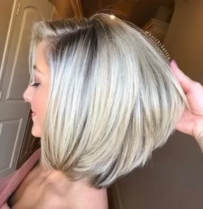 Rounded Collarbone Bob