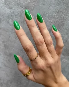 Bottega Green Nails Nail Art Hijau