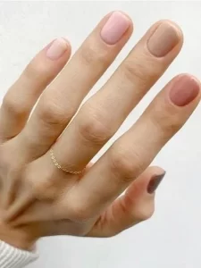 Gradient Simple Nails nail art polos