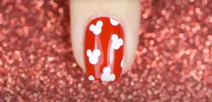 Mickey Mouse Head Pattern Mickey Mouse Nail Art