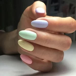 Pastel Candy Nails