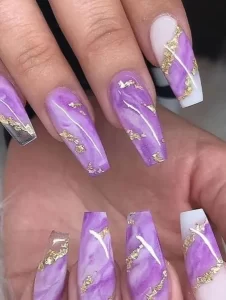 Purple Haze Nails