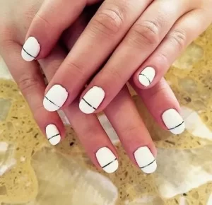 Silver Design Nails nail art polos