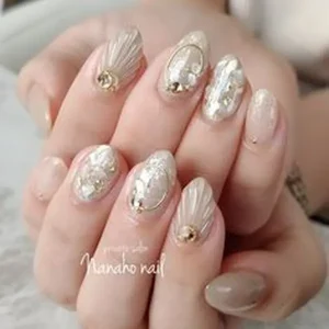 3D Gems Nails Japanese Nail Art