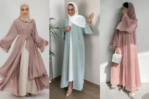 Abaya contoh model baju dress yang sopan untuk bulan ramadhan