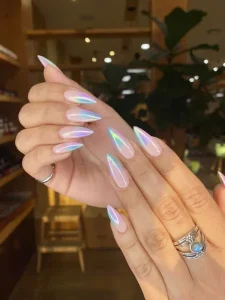 Holographic Unicorn Nails
