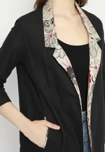 Blazer batik model kombinasi inspirasi blazer batik modern wanita