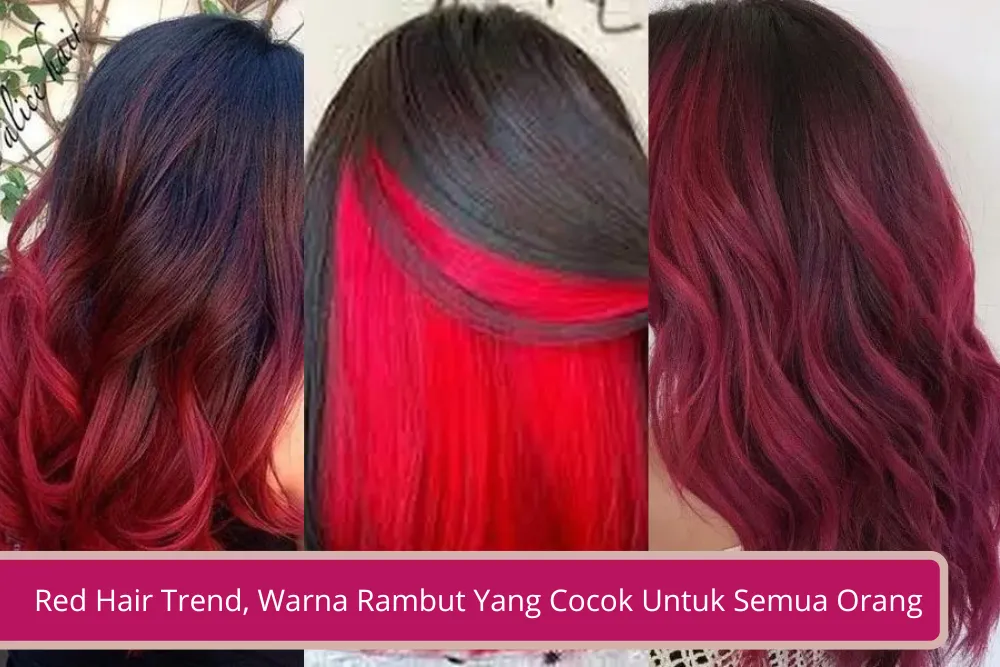 Gambar Red Hair Trend Warna Rambut Yang Cocok Untuk Semua Orang