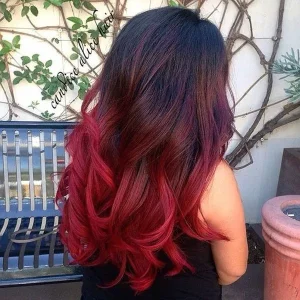 Ombre Red Hair Trend