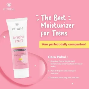 Emina Bright Stuff Moisturizing Cream Rekomendasi Skincare untuk Kulit Kusam