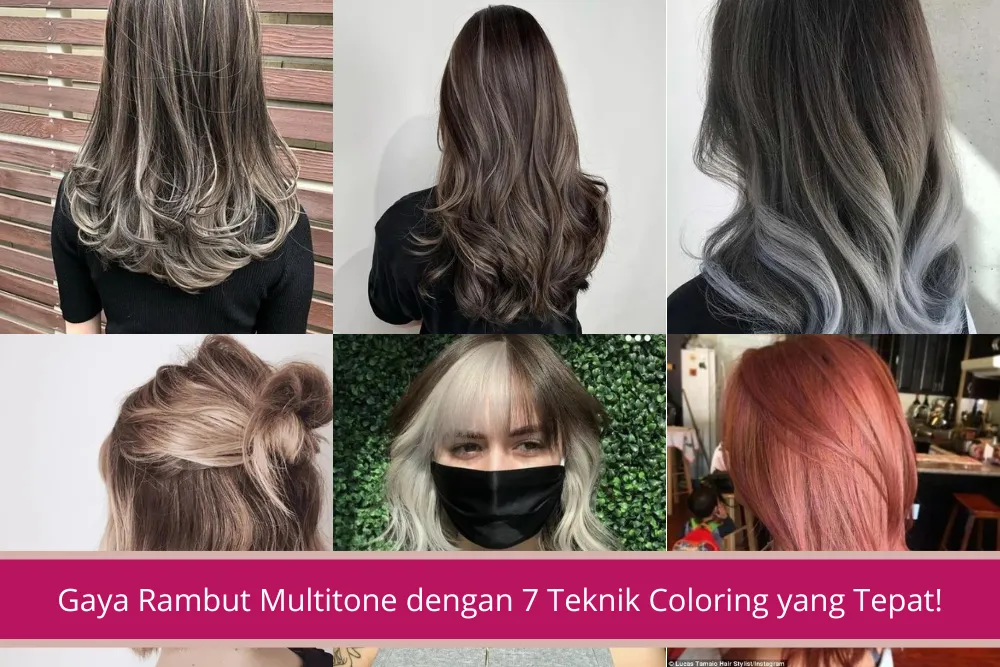 Gambar Menciptakan Gaya Rambut Multitone dengan 7 Teknik Coloring yang Tepat