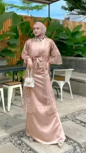 Kebaya Kimono Inspirasi Kebaya Rose Gold