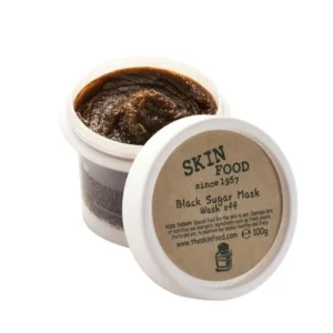 Skinfood Black Sugar Mask Wash Off Rekomendasi Skincare untuk Kulit Kombinasi